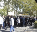 گزارش تصویری مراسم آیین وداع دانشجوی فقید دانشکدگان فنی