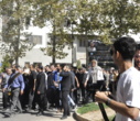 گزارش تصویری مراسم آیین وداع دانشجوی فقید دانشکدگان فنی
