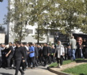 گزارش تصویری مراسم آیین وداع دانشجوی فقید دانشکدگان فنی