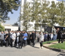 گزارش تصویری مراسم آیین وداع دانشجوی فقید دانشکدگان فنی