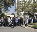 گزارش تصویری مراسم آیین وداع دانشجوی فقید دانشکدگان فنی