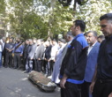 گزارش تصویری مراسم آیین وداع دانشجوی فقید دانشکدگان فنی