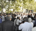 گزارش تصویری مراسم آیین وداع دانشجوی فقید دانشکدگان فنی