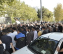 گزارش تصویری مراسم آیین وداع دانشجوی فقید دانشکدگان فنی