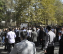 گزارش تصویری مراسم آیین وداع دانشجوی فقید دانشکدگان فنی