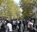 گزارش تصویری مراسم آیین وداع دانشجوی فقید دانشکدگان فنی
