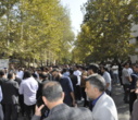 گزارش تصویری مراسم آیین وداع دانشجوی فقید دانشکدگان فنی