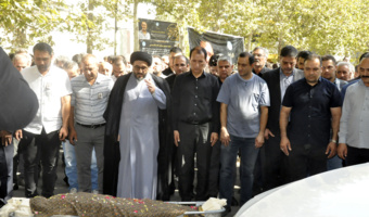 گزارش تصویری مراسم آیین وداع دانشجوی فقید دانشکدگان فنی